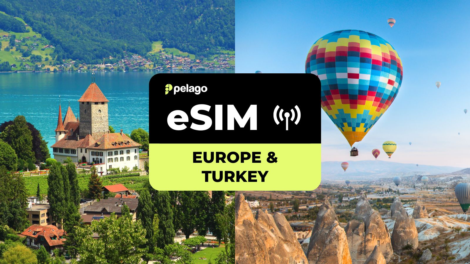 Europe & Turkey (SP) eSIM by Pelago - Photo 1 of 4